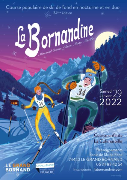 La Bornandine 2022 Challenge Haute Savoie Nordic